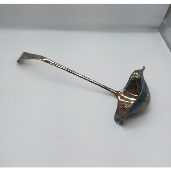 Vintage Silverplate Punch Ladle International Silver Co. IS, Curved Handle - Picture 1 of 13